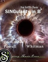 SINGularity SATB choral sheet music cover